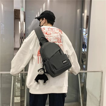Мъжка чанта тип раница с една дръжка и голям капацитет