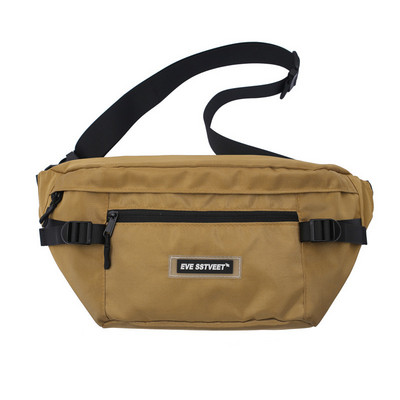 Мъжка текстилна чанта -с надпис