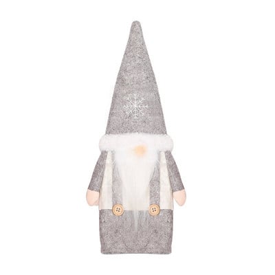 Dámske poháre na víno v tvare Santa Claus fľaša na víno vianočná taška na bábiky držiak na víno bez tváre bytové dekorácie prepravky na víno