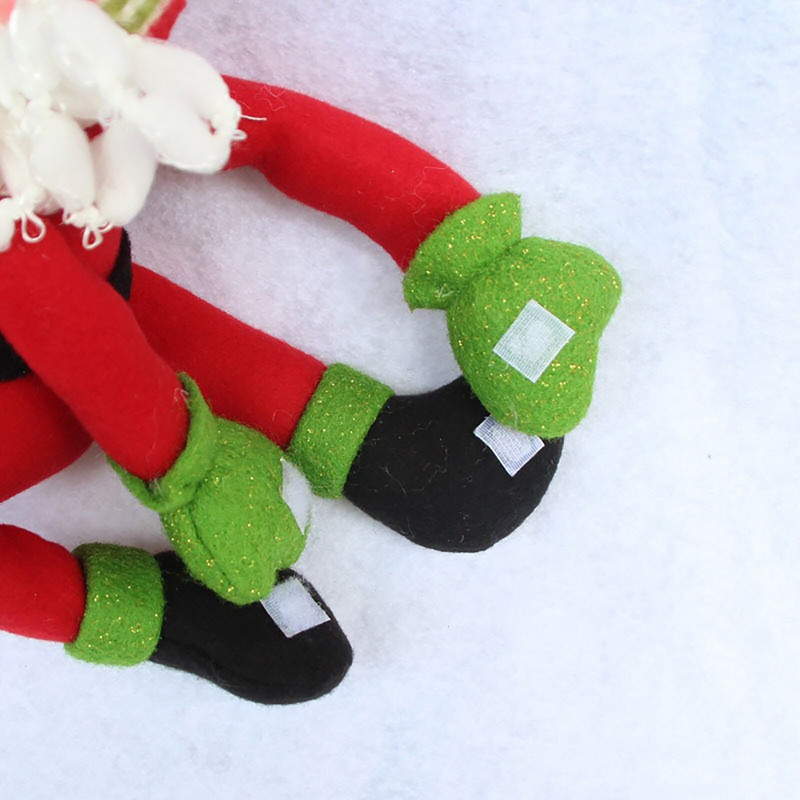 Decor pentru casă de Crăciun Set de sticle de vin Om de zăpadă de Crăciun O sticlă de vin mare care ține bucată de vin Suport pentru pahar de vin de Crăciun