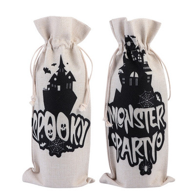 2 ks vrecko na fľaše kryty na fľaše dekorácia fľaše