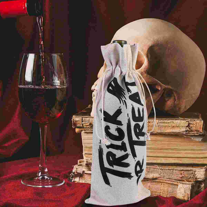 2 ks vrecko na fľaše kryty na fľaše dekorácia fľaše