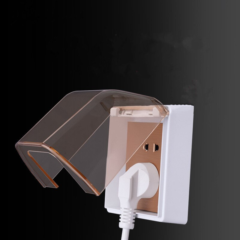 Eriti suur seinapistikupesa veekindel kast elektripistiku kate Naelavaba liimiga uksekellatahvli lüliti nupu kaitsekate 86 tüüp