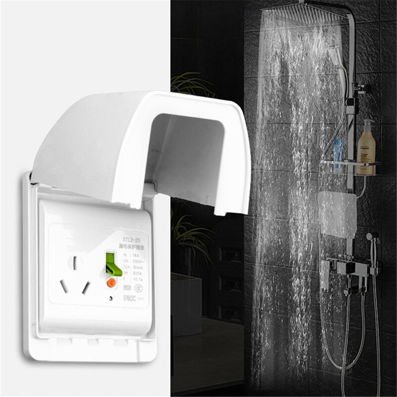 Eriti suur seinapistikupesa veekindel kast elektripistiku kate Naelavaba liimiga uksekellatahvli lüliti nupu kaitsekate 86 tüüp