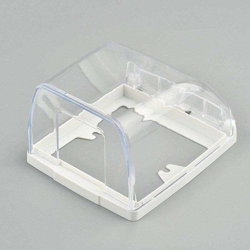 Eriti suur seinapistikupesa veekindel kast elektripistiku kate Naelavaba liimiga uksekellatahvli lüliti nupu kaitsekate 86 tüüp