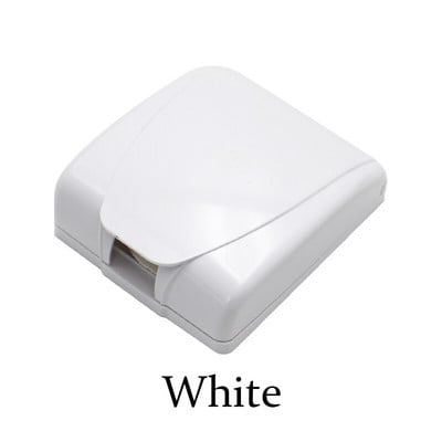 Plastikust veekindel kattekarp seinalüliti kaitsmiseks valguspaneeli pistikupesa, uksekella, vannitoa, köögilüliti tarvikute jaoks