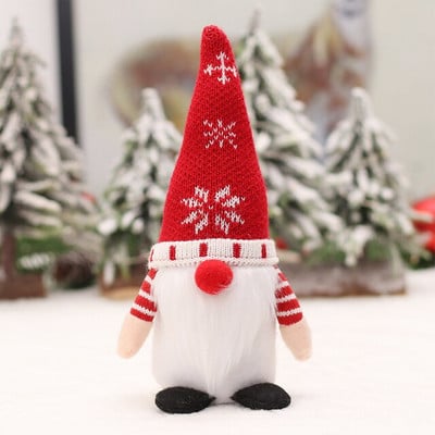 Jucărie Păpușă de Crăciun Jucărie umplută scandinavă Nuntă Pitic de Crăciun Elf Blană artificială Gnom Ornament Păpușă de pluș de petrecere