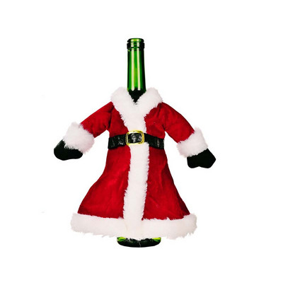 Božićna haljina za bocu vina Kreativna navlaka za bocu vina Božićna torba za bocu vina Božićni ukrasi za kućni stol Nova godina