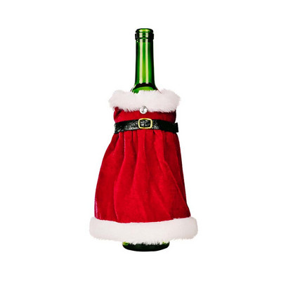Božićna haljina za bocu vina Kreativna navlaka za bocu vina Božićna torba za bocu vina Božićni ukrasi za kućni stol Nova godina