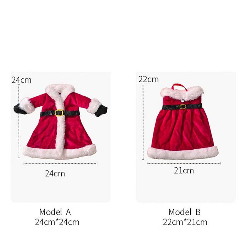 Božićna haljina za bocu vina Kreativna navlaka za bocu vina Božićna torba za bocu vina Božićni ukrasi za kućni stol Nova godina