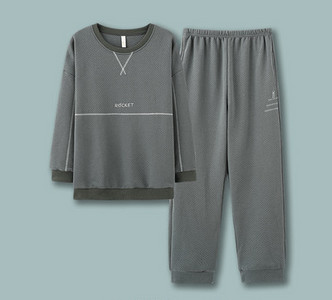 Pánske dvojdielne pyžamo - spodný diel s vrchným dielom