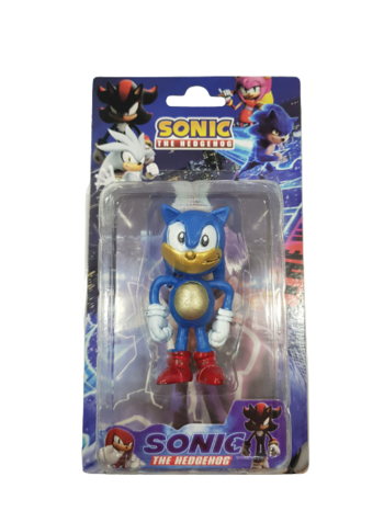 Фигурка Sonic, Пластмасова, Син, 10 см.