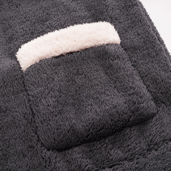 Pijamale bărbătești de pluș - cu broderie