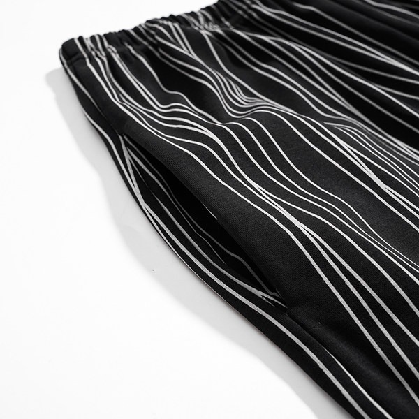 Pijamale de toamnă pentru bărbați cu buzunar și guler