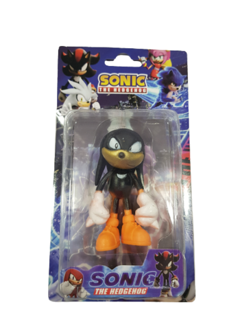 Фигурка Sonic, Пластмасова, Черен, 10 см.