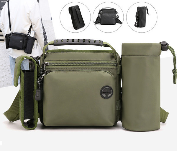 Multifunkčná textilná taška cez rameno