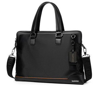 Drobinis vyriškas verslo krepšys su rankena ant peties