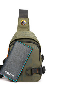 Textilná pánska taška s 3D prvkom