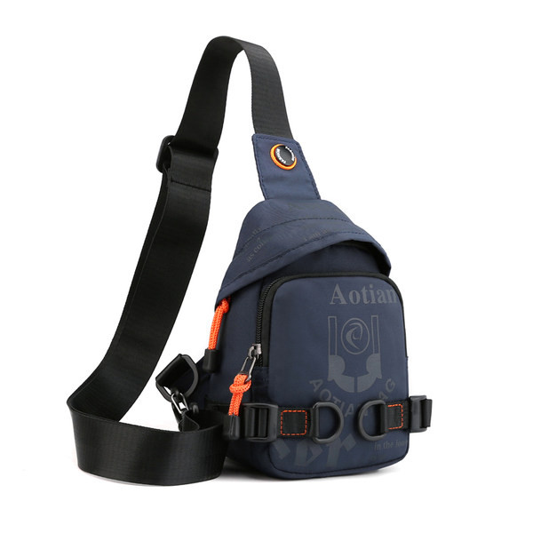 Textilná pánska taška s 3D prvkom