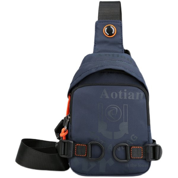 Textilná pánska taška s 3D prvkom