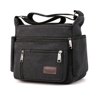 Textilná pánska taška s viacerými priehradkami