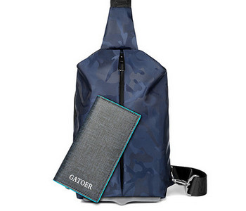 Textilná pánska taška cez rameno