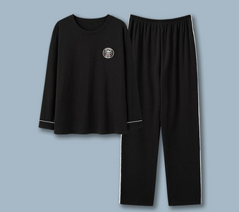 Muški dvodijelni karirani komplet pidžama