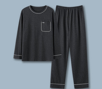 Muški dvodijelni karirani komplet pidžama