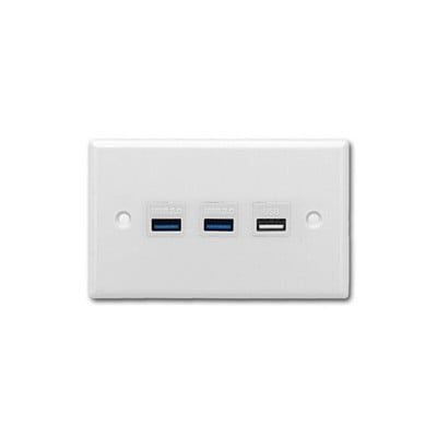 2USB3.0+USB2.0 többfunkciós információs panel, gyorstöltés