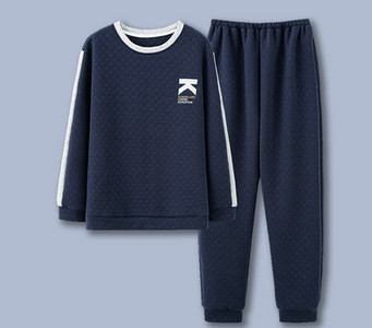 Pijamale casual barbatesti cu broderie