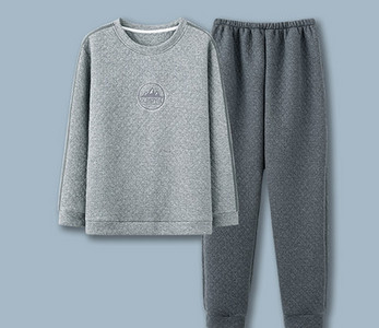 Pijamale casual barbatesti cu broderie