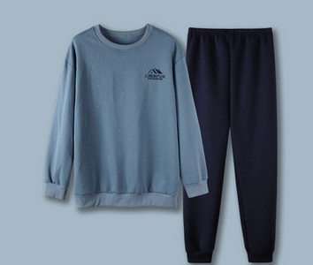 Pijamale casual barbatesti cu broderie