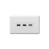 VRUĆA AKCIJA 2USB3.0+USB2.0 višenamjenska informacijska ploča, brzo punjenje