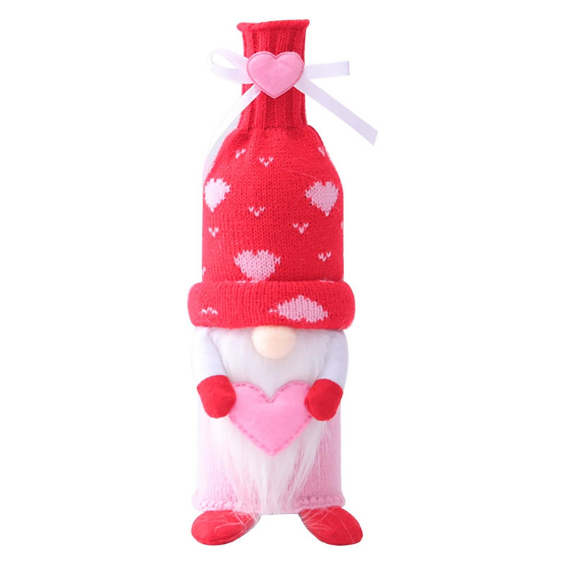 Decoratune de Crăciun Set vin roșu Ziua Îndrăgostiților Accesorii pentru vin fără chip pentru femei Flaute de șampanie Set de 8 Kit de vin de gheață