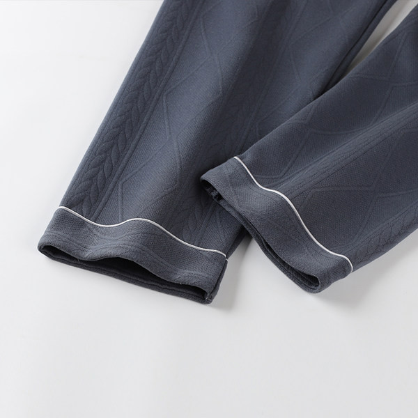 Pánsky dvojdielny pyžamový set s výšivkou