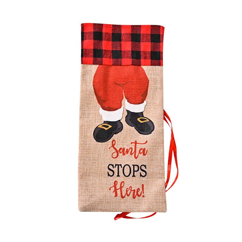 Kreatív asztali hangulat dekoráció Mikulás borkészlet Vörösbor 20 oz borospoharak szár nélküli borospohár 2 menyasszonyi és pirítós pohár