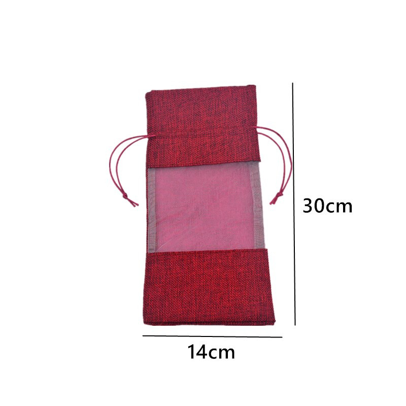 5 ks sťahovacia šnúrka na červené víno, svadobné darčekové balenie, úložný priestor, držiak na fľaše šampanského