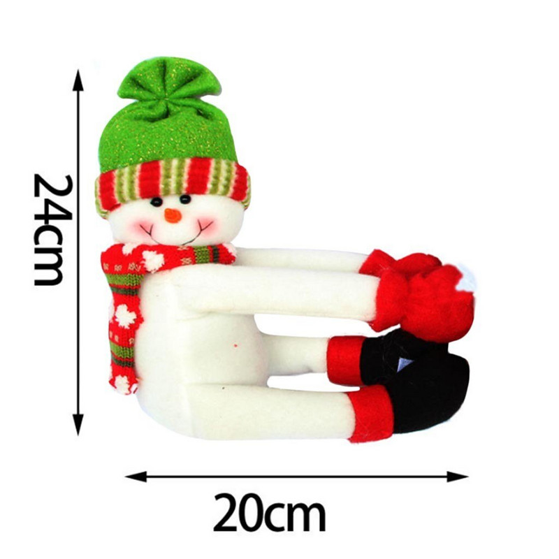 Pohár na víno, do ktorého sa zmestí celá fľaša vína, držiak na fľaše Santa Claus, sada snehuliakov, veľká bytová dekorácia, nabíjateľná vývrtka