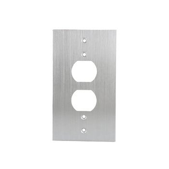 Socket Panel 150X86 Aluminium Alloy Audio Hifi Socket Board Ακουστικά Τερματικά Ηχείο Βύσμα τροφοδοσίας Πρόσοψη