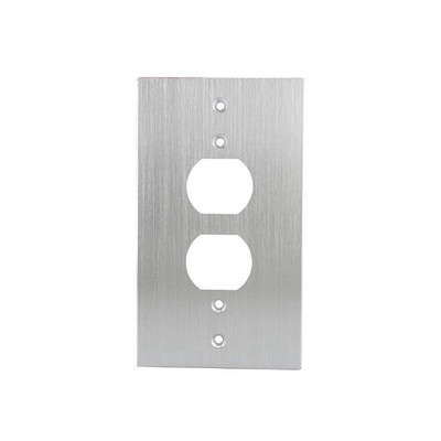 Zásuvkový panel 150X86 z hliníkovej zliatiny, audio Hifi zásuvková doska, akustické terminály, čelný panel napájacieho konektora reproduktora