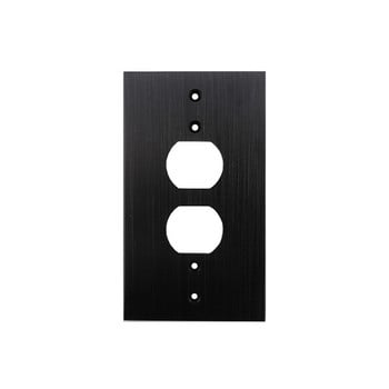 Socket Panel 150X86 Aluminium Alloy Audio Hifi Socket Board Ακουστικά Τερματικά Ηχείο Βύσμα τροφοδοσίας Πρόσοψη