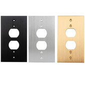 Socket Panel 150X86 Aluminium Alloy Audio Hifi Socket Board Ακουστικά Τερματικά Ηχείο Βύσμα τροφοδοσίας Πρόσοψη