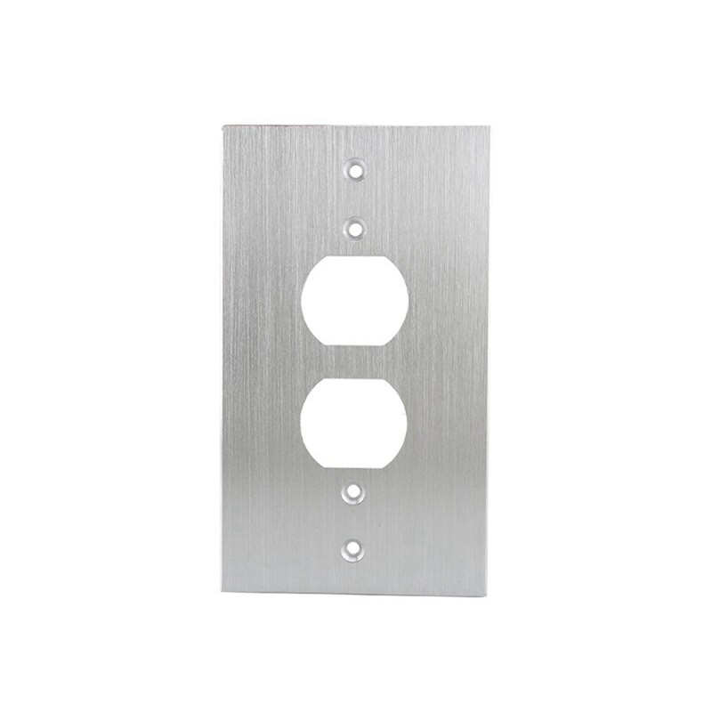 Socket Panel 150X86 Aluminium Alloy Audio Hifi Socket Board Ακουστικά Τερματικά Ηχείο Βύσμα τροφοδοσίας Πρόσοψη