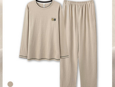 Pijamale bărbați în carouri cu buzunar