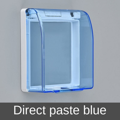 Kahe pistikupesaga veekindel kast Vannitoa tualett Kahe asendiga lülitiga kaitsekate Ohutus uduvastane lüliti plaadikatted pasta