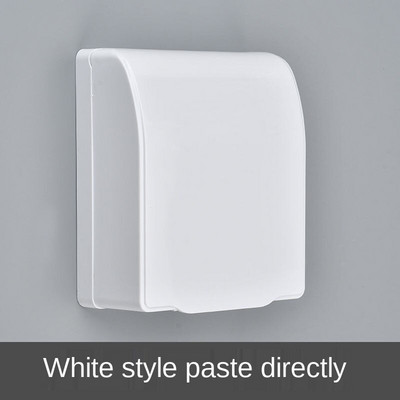 Kahe pistikupesaga veekindel kast Vannitoa tualett Kahe asendiga lülitiga kaitsekate Ohutus uduvastane lüliti plaadikatted pasta