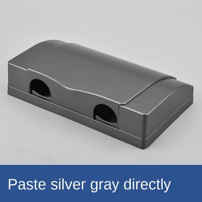 Kahe pistikupesaga veekindel kast Vannitoa tualett Kahe asendiga lülitiga kaitsekate Ohutus uduvastane lüliti plaadikatted pasta