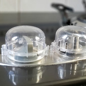 10 komada prekidača za plin, zaštitni poklopac Sigurnosni proizvodi za dječju kuhinju, gumb za plin, štednjak, prozirni prekidač, zaštitni poklopac