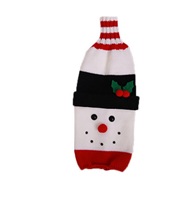 Cut Crystal borospoharak Karácsonyi borosüveg kupak Pulóver Design Mikulás Hóember Karácsonyi Otthoni Party dekoráció Boros serlegek