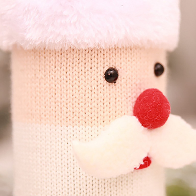 Cut Crystal borospoharak Karácsonyi borosüveg kupak Pulóver Design Mikulás Hóember Karácsonyi Otthoni Party dekoráció Boros serlegek